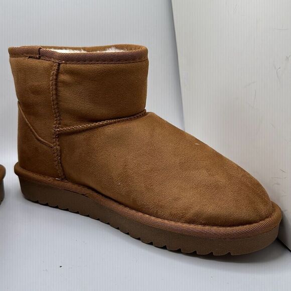 CUSHIONAIRE Women’s Cozy Boot 8.5 CHESTNUT - Picture 6 of 7